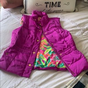 Lily Pulitzer puff vest